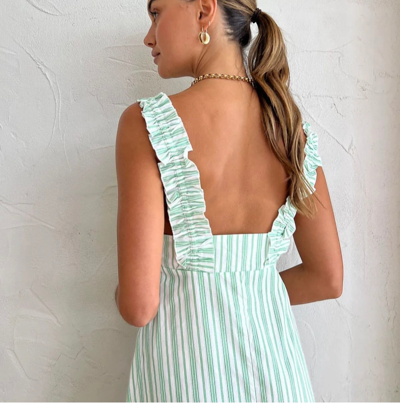 Aston Studio Betty Stripe dress