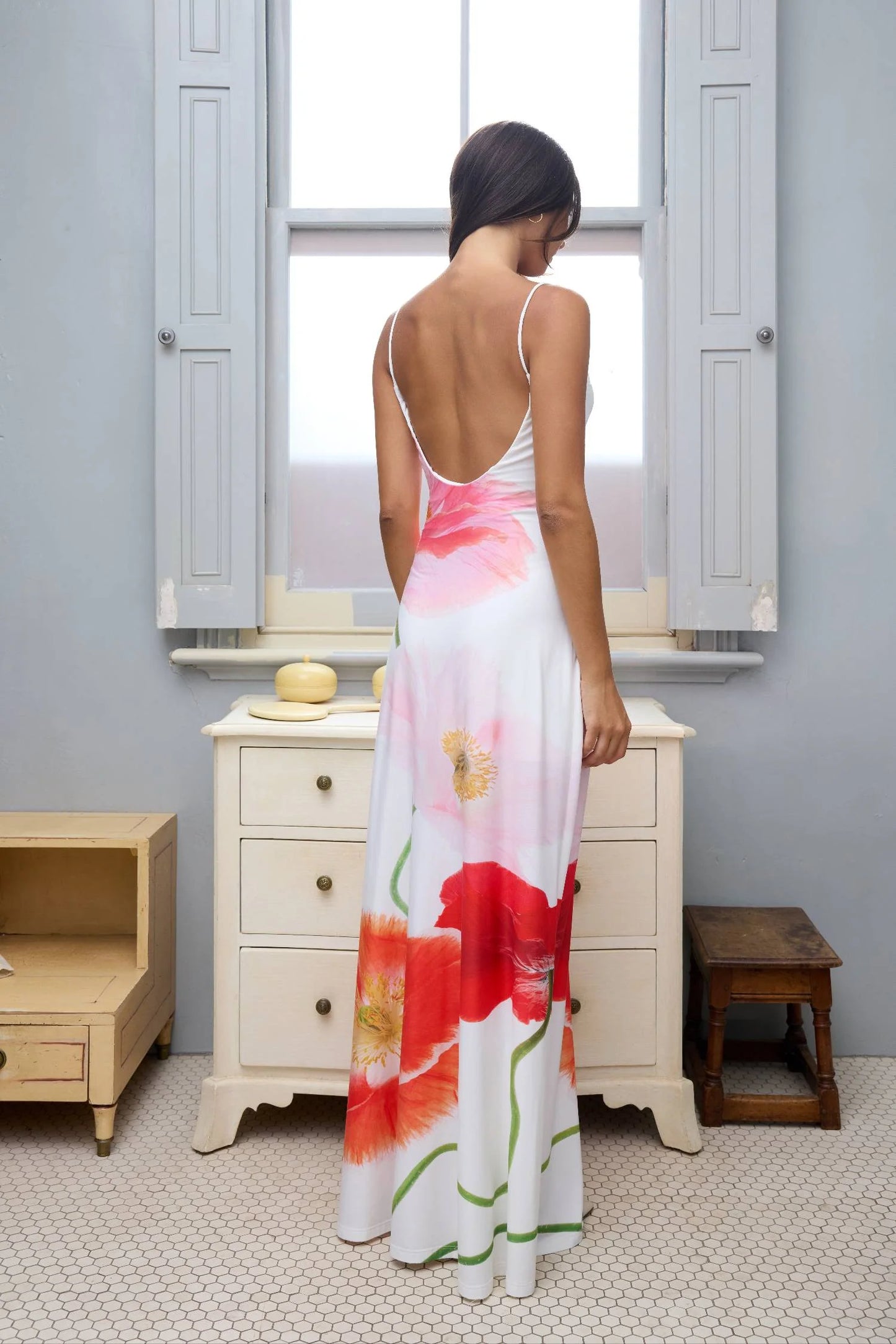 With Harper Lu Citrus Poppy maxi