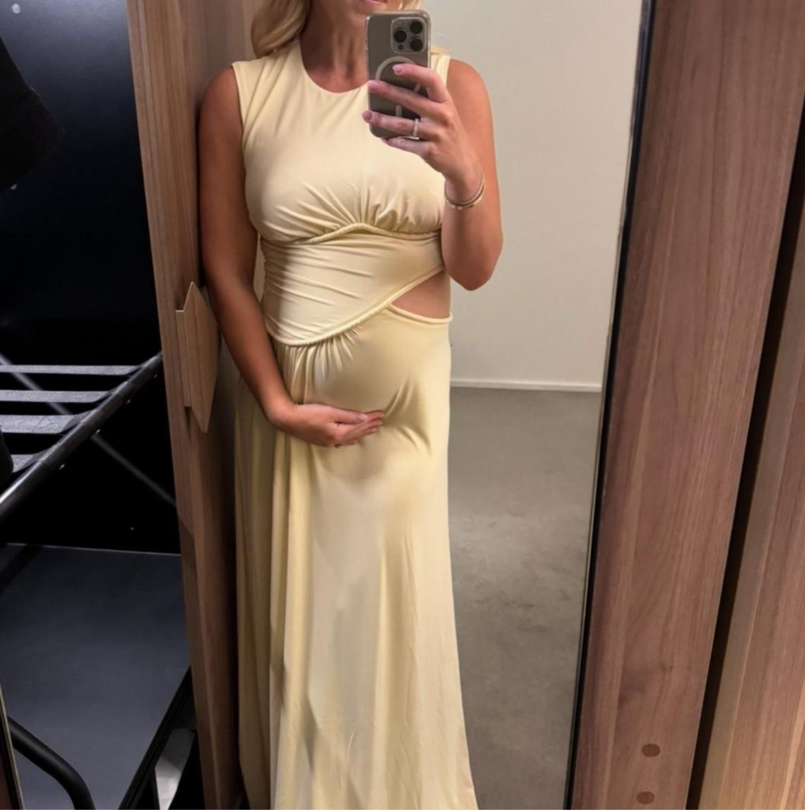 MISHA Sierra Jersey Gown