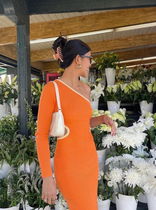 Nolana Midi Orange